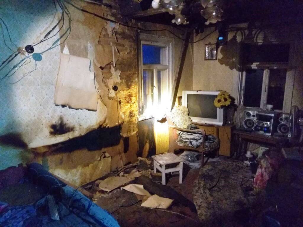 Пожар в д. Деревная и Старый Двор Барановичского района МЧС